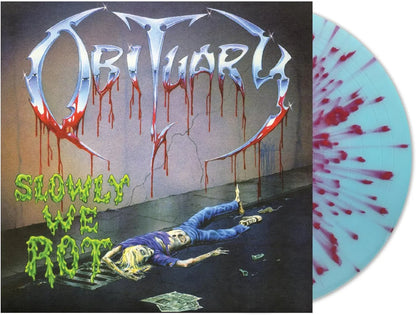 OBITUARY - Slowly We Rot LP (SPLATTER)