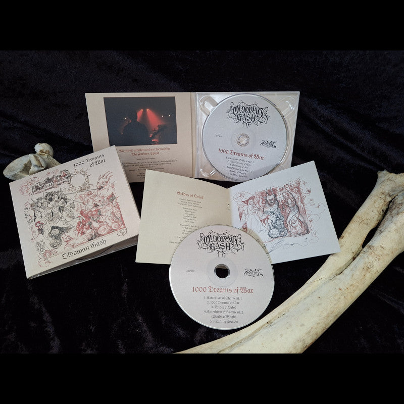 OLDOWAN GASH - A 1000 Dreams of War CD (Preorder)