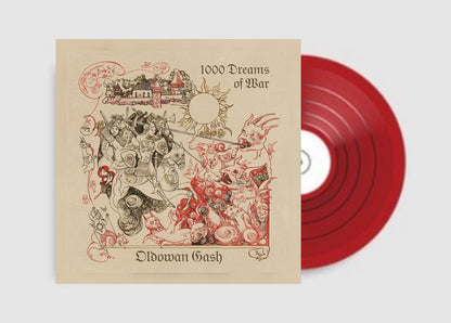 OLDOWAN GASH - A 1000 Dreams of War LP (RED) (Preorder)