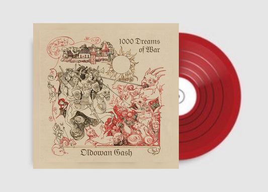 OLDOWAN GASH - A 1000 Dreams of War LP (RED) (Preorder)