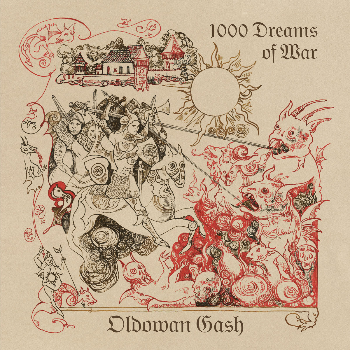 OLDOWAN GASH - A 1000 Dreams of War CD (Preorder)