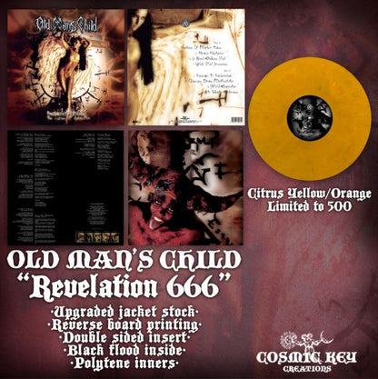 OLD MAN'S CHILD - Revelation 666 LP (CITRUS)
