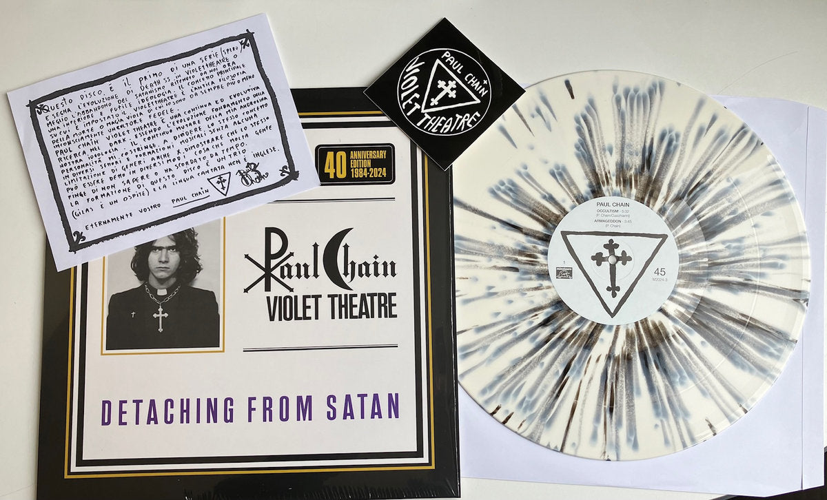 PAUL CHAIN VIOLET THEATRE - Detaching from Satan (40th Anniversary) LP