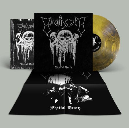 POISON - Bestial Death LP w/booklet (DIEHARD)