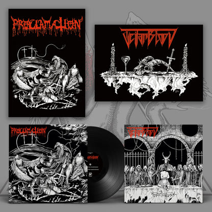 TEITANBLOOD / PROCLAMATION - Split 12" EP (Preorder)