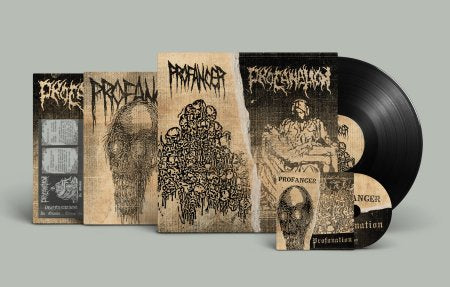 PROFANCER / PROFANATION - Split LP+CD (DIEHARD)