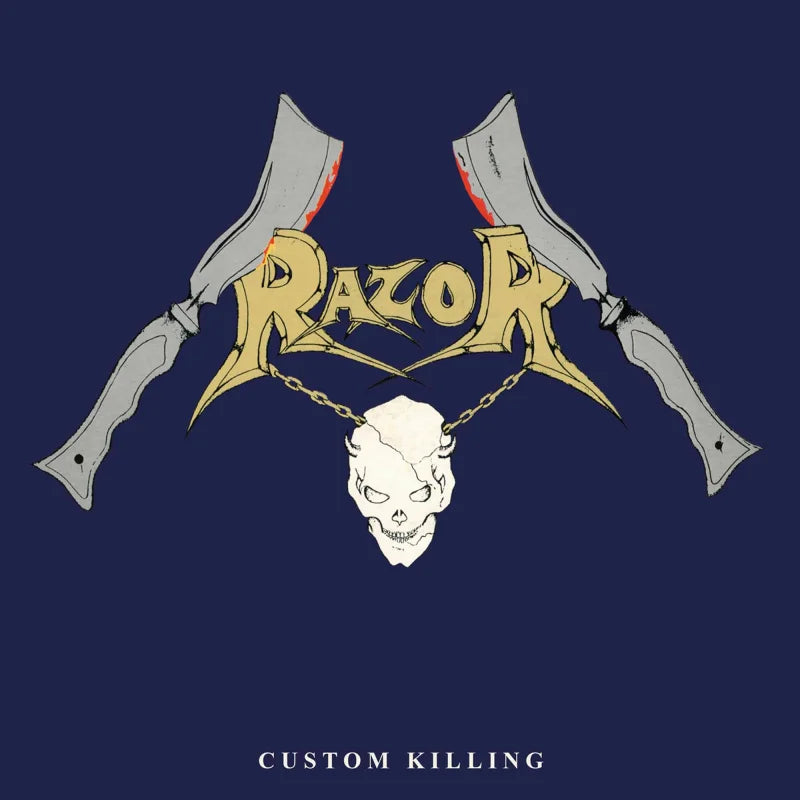 RAZOR - Custom Killing LP (SPLATTER) (Preorder)