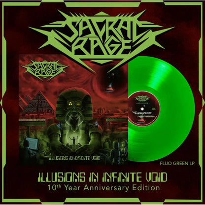SACRAL RAGE - Illusions In Infinite Void X anniversary LP (GREEN)