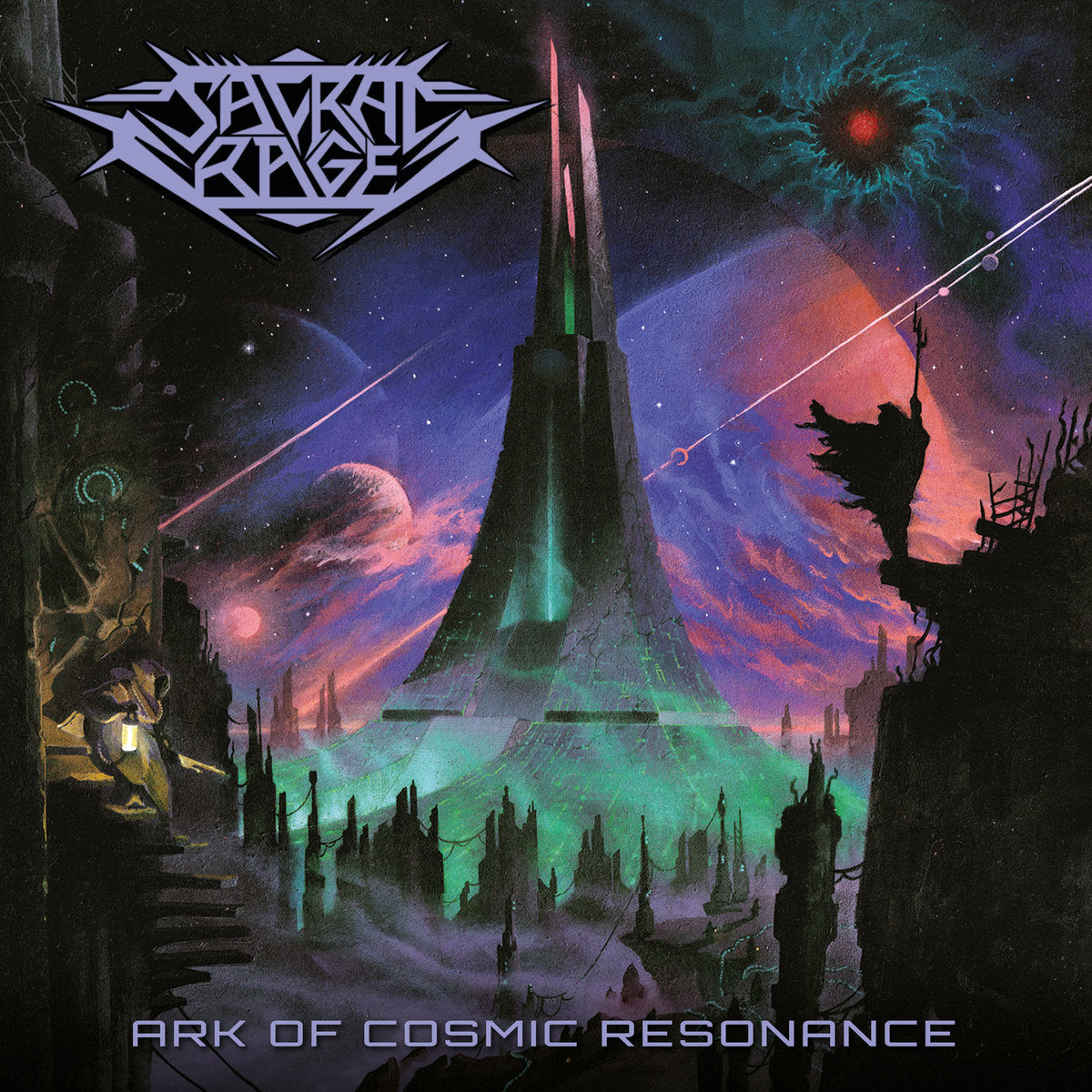 SACRAL RAGE - Ark of Cosmic Resonance LP (PURPLE)* (Preorder)