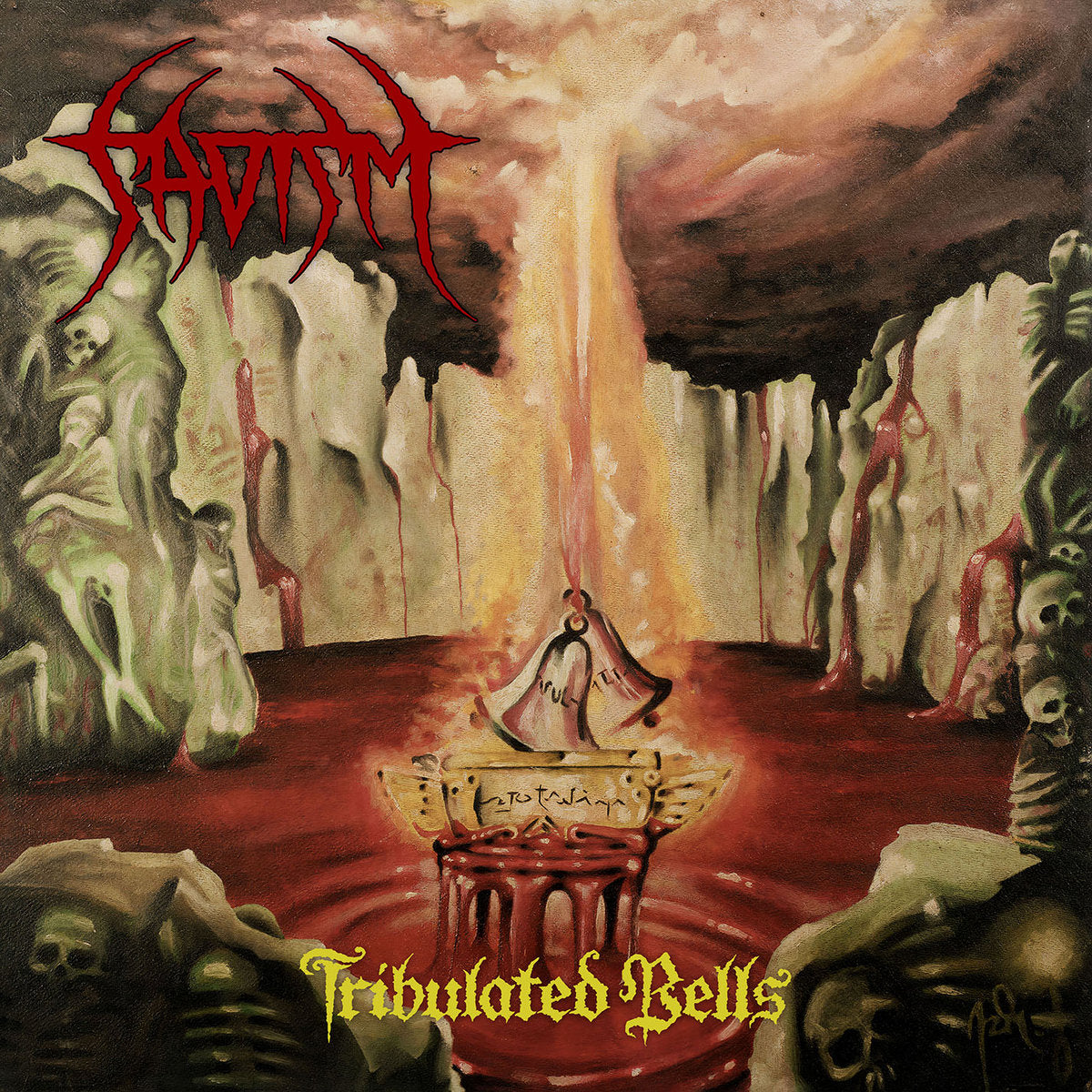 SADISM - Tribulated Bells LP (SWAMP GREEN)