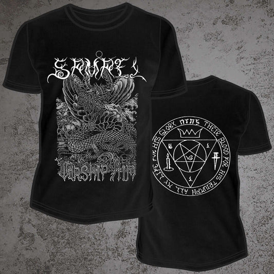 SAMAEL Worship Him 25th Anniversary T-SHIRT (Preorder)