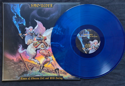 SMOULDER - Times Of Obscene Evil And Wild Daring LP (BLUE)