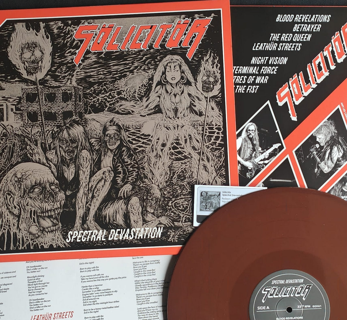 SÖLICITÖR - Spectral Devastation LP (RUST)