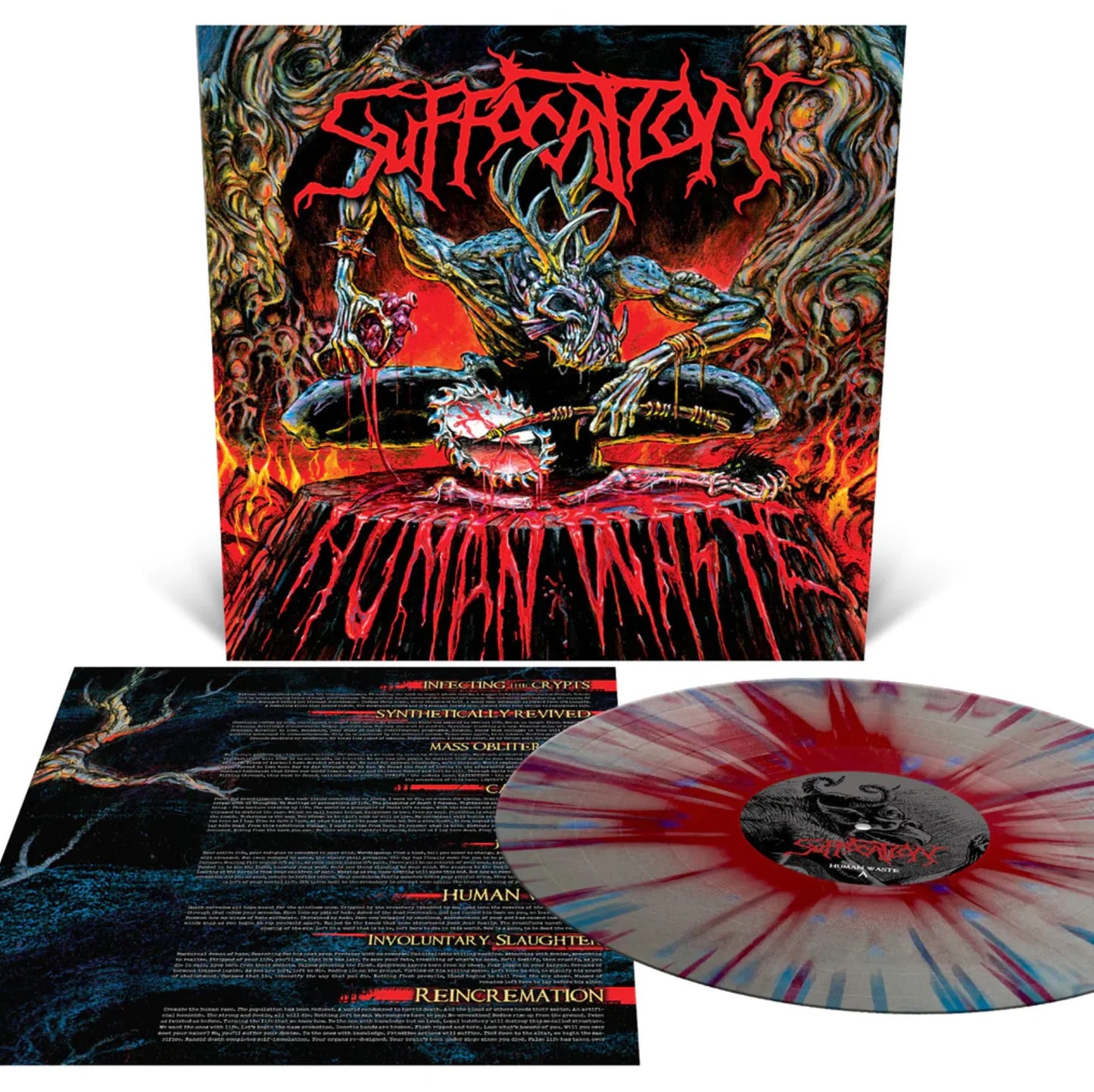 SUFFOCATION - Human Waste LP (SPLATTER) (Preorder)
