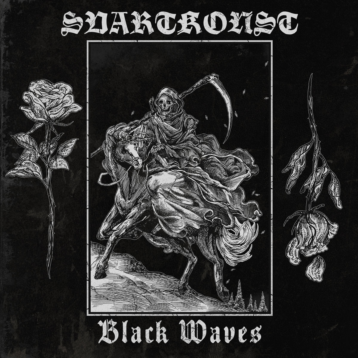 SVARTKONST - Black Waves LP (BLACK/WHITE)