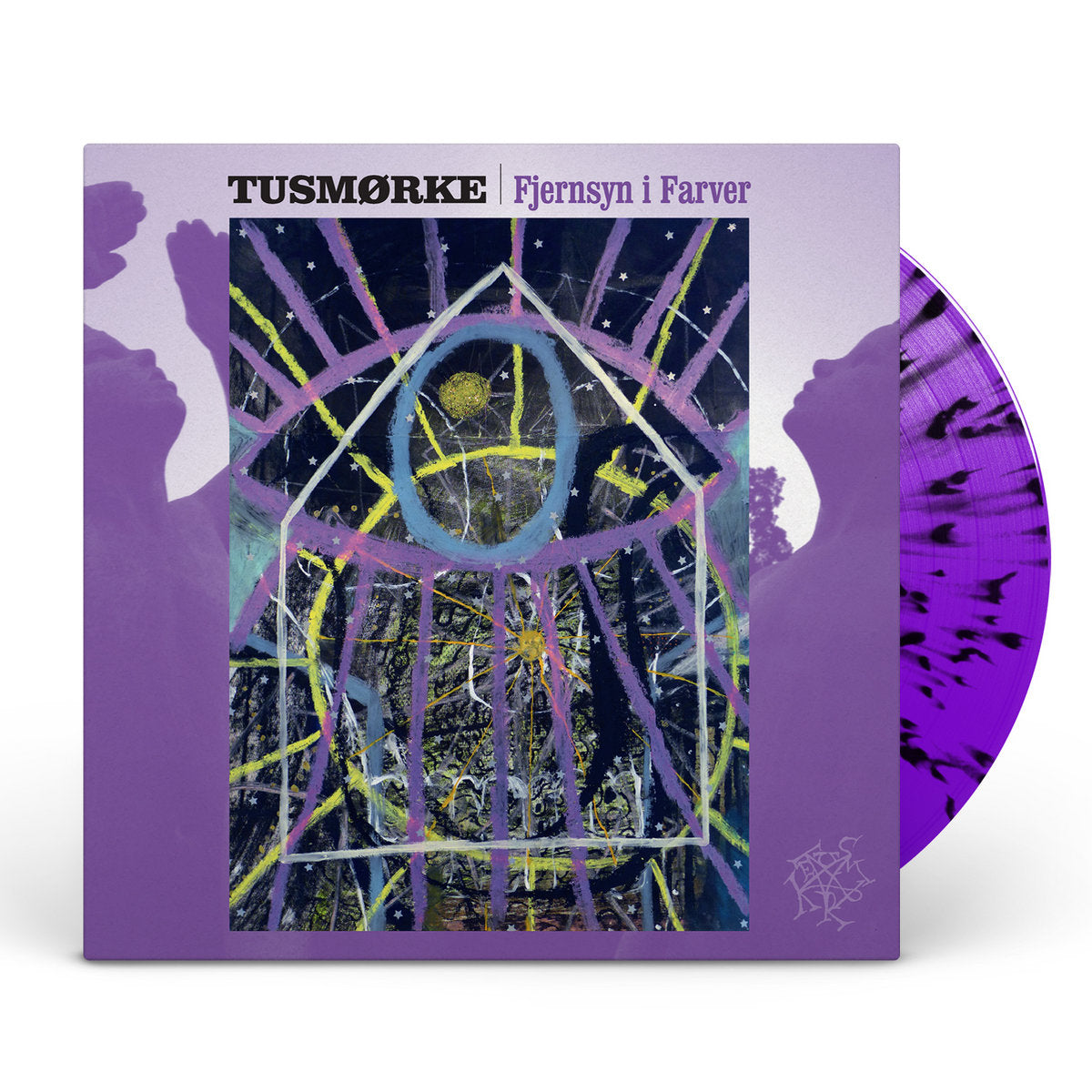 TUSMØRKE - Fjernsyn I Farver LP w/booklet (SPLATTER)
