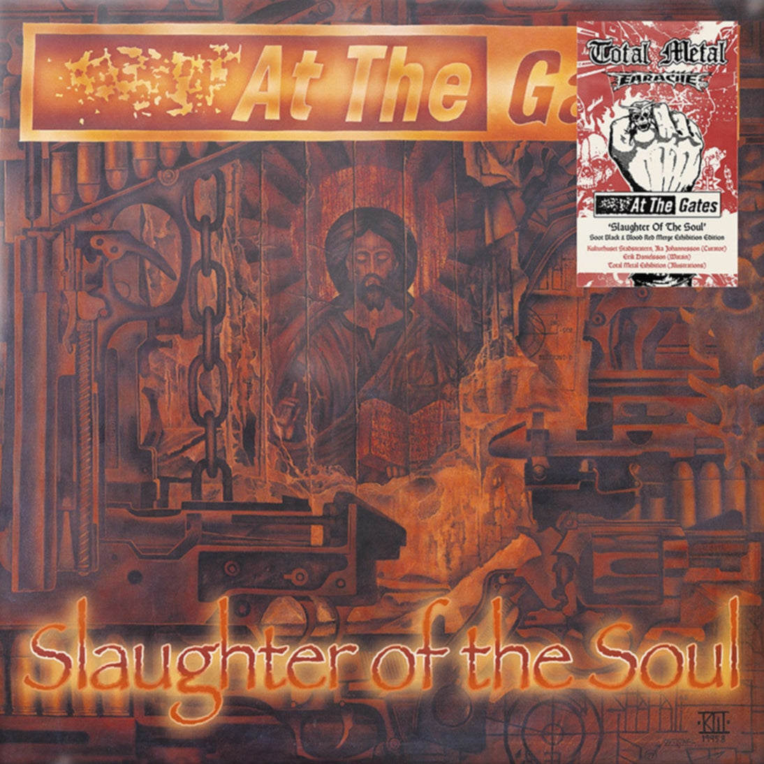 AT THE GATES - Slaughter Of The Soul LP (TOTAL METAL ED.)