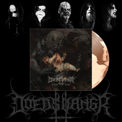 DOEDSVANGR - Within The Flesh LP (BONE/BROWN)