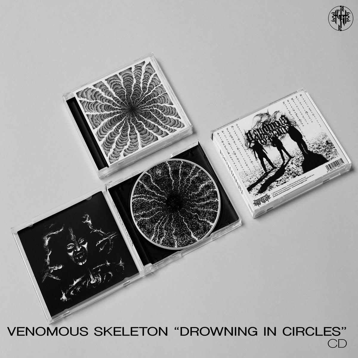 VENOMOUS SKELETON - Drowning In Circles CD