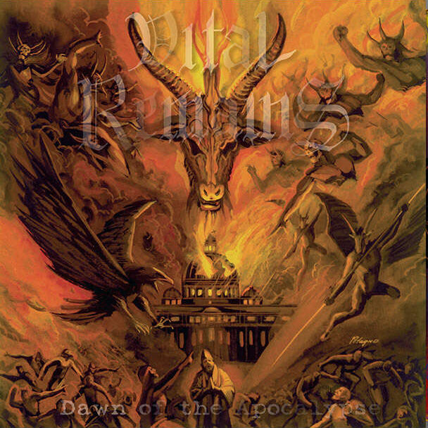 VITAL REMAINS - Dawn of the Apocalypse LP (MARBLE) (Preorder)
