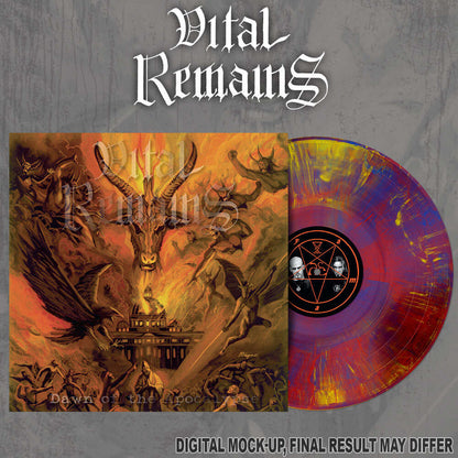 VITAL REMAINS - Dawn of the Apocalypse LP (MARBLE) (Preorder)