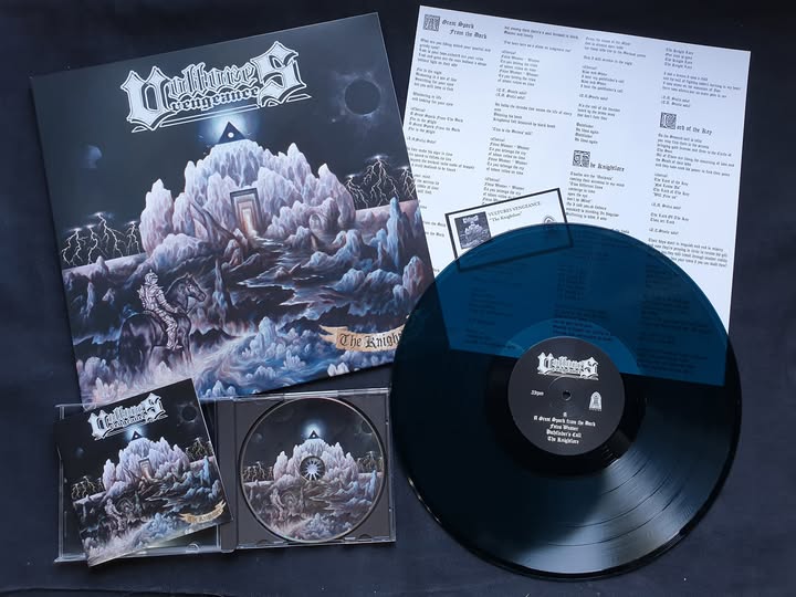 VULTURES VENGEANCE - The Knightlore LP (SEA BLUE)