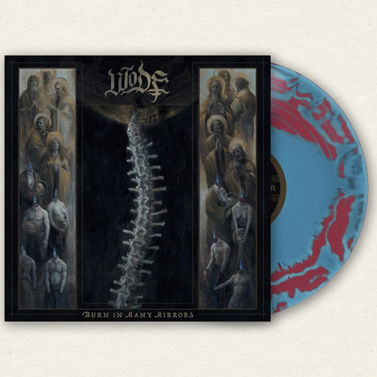 WODE - Burn In Many Mirrors LP (BLUE/OXBLOOD)