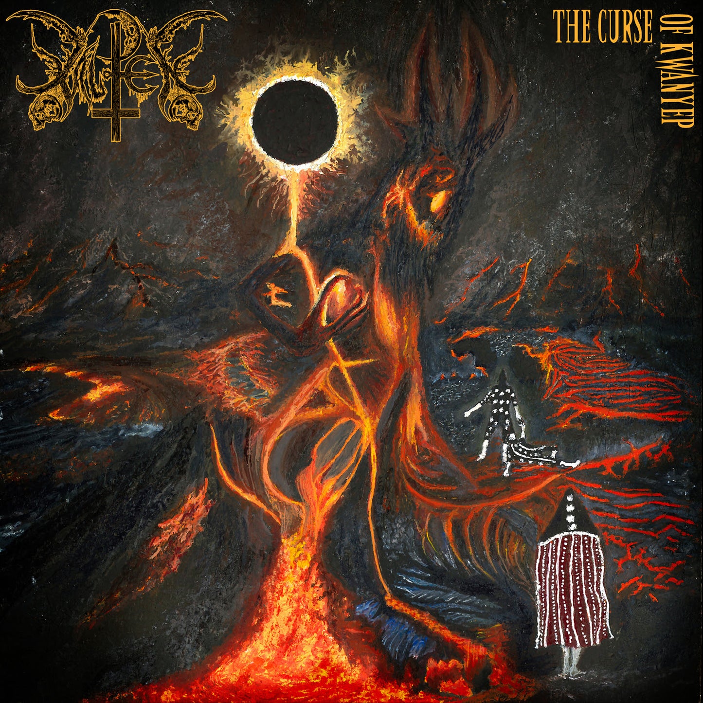 XALPEN - The Curse Of Kwányep (ORANGE) LP
