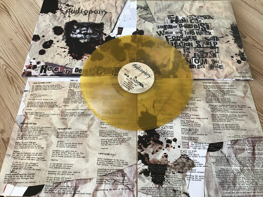 AUDIOPAIN - Revel In Desecration LP (YELLOW)