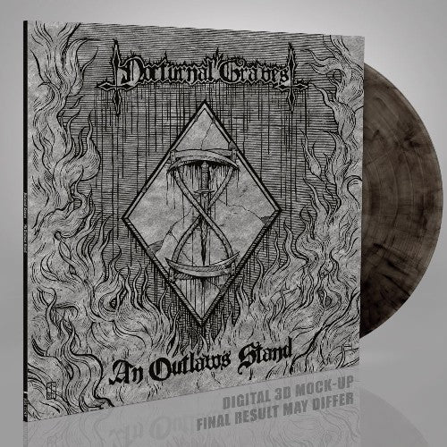 NOCTURNAL GRAVES - An Outlaw's Stand LP (MARBLE)