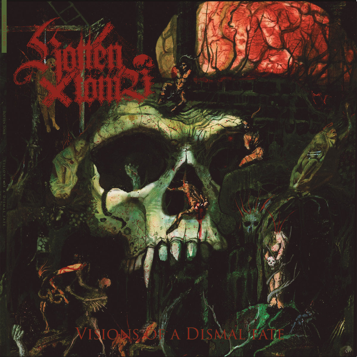ROTTEN TOMB - Visions Of A Dismal Fate CD
