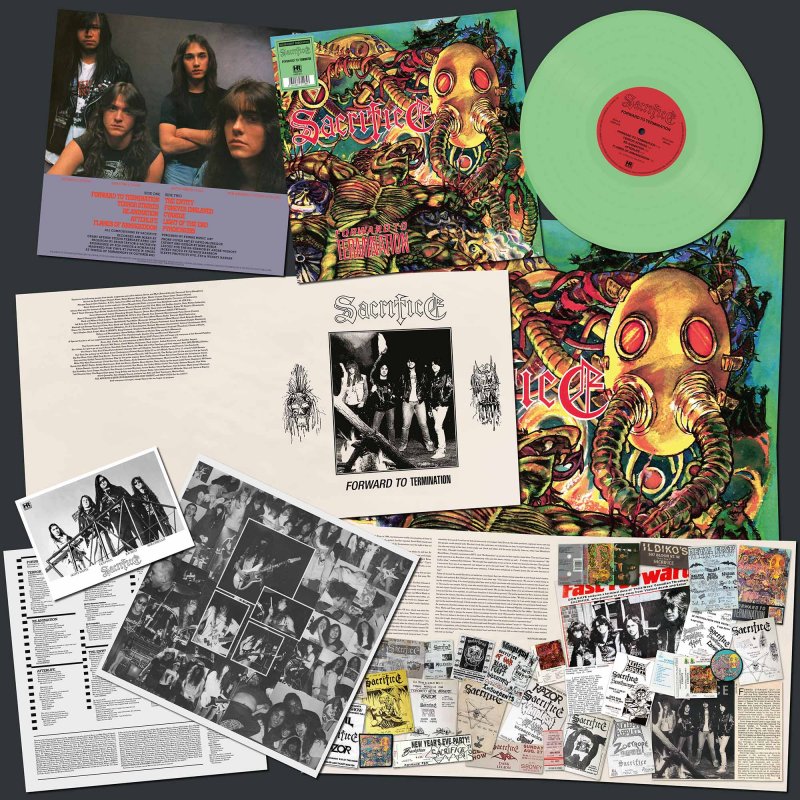 SACRIFICE - Forward To Termination LP (DOUBLEMINT)