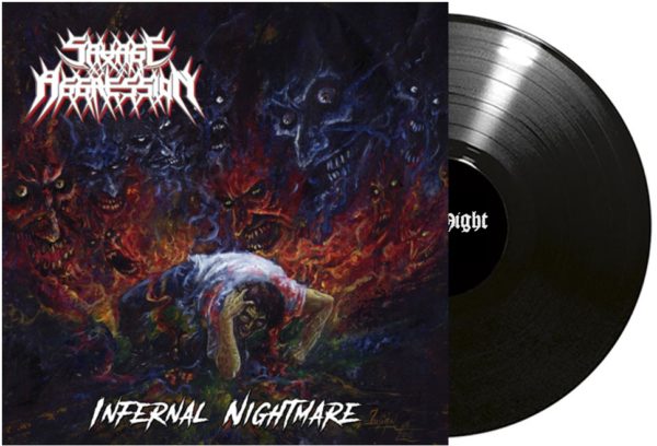SAVAGE AGGRESSION - Infernal Nightmare LP