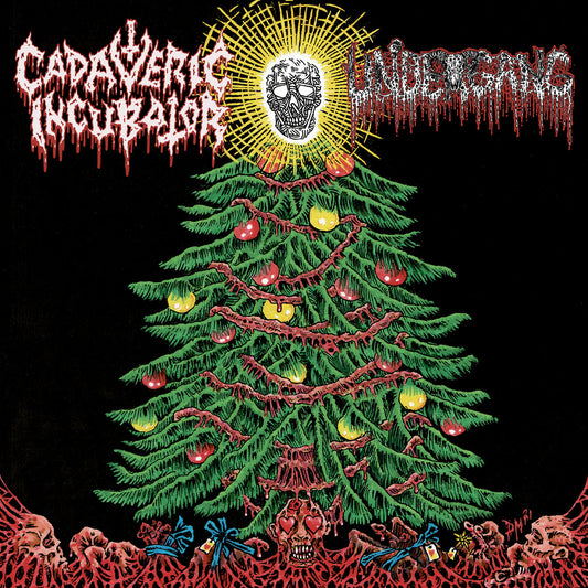CADAVERIC INCUBATOR / UNDERGANG – Swarming Vulgar Xmas / Hjerternes Tid 7” EP