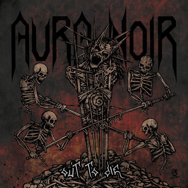 AURA NOIR - Out To Die LP (MARBLE) (Preorder)