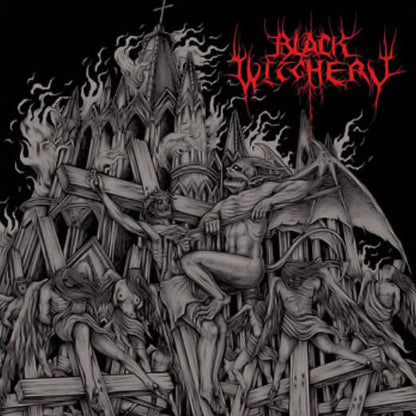 BLACK WITCHERY - Inferno Of Sacred Destruction LP (RED/GREY)* (Preorder)