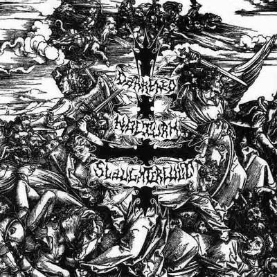 DARKENED NOCTURN SLAUGHTERCULT - Follow The Calls For Battle LP (GALAXY)