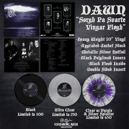 DAWN - Sorgh Pa Svarte Vingar Fløgh 10"MLP (CLEAR)