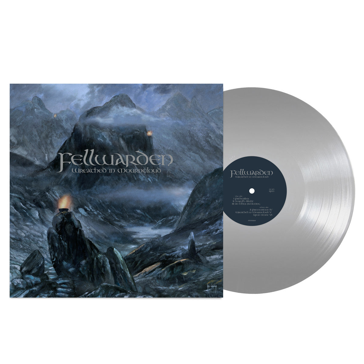 FELLWARDEN - Wreathed In Mourncloud LP (SILVER)
