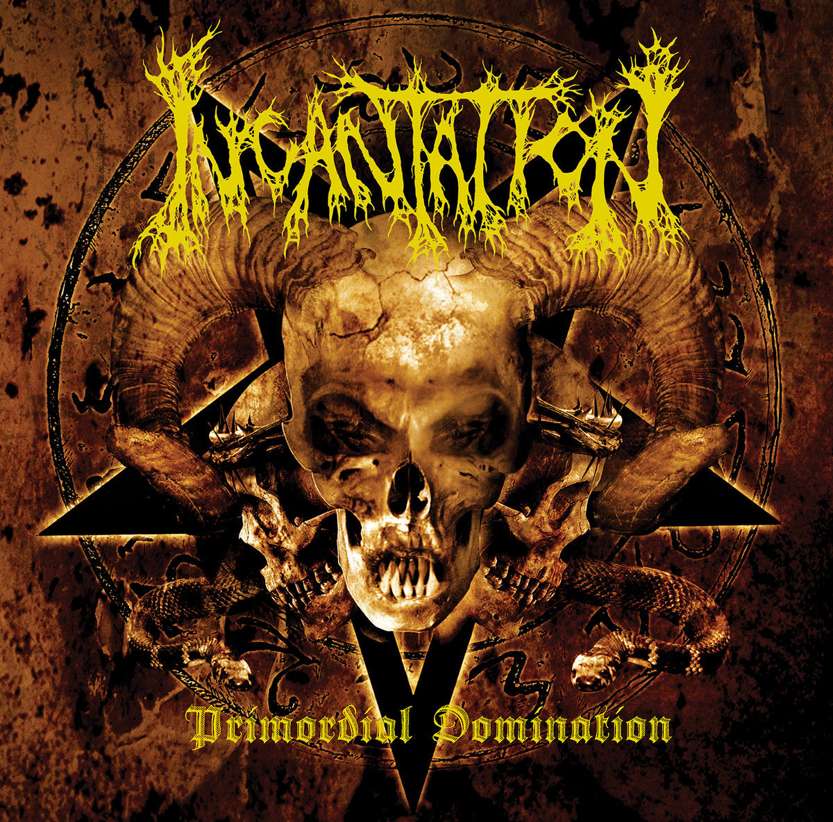 INCANTATION - Primordial Domination LP (SPLATTER)