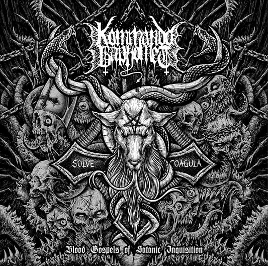 KOMMANDO BAPHOMET - Blood Gospels of Satanic Inquisition CD