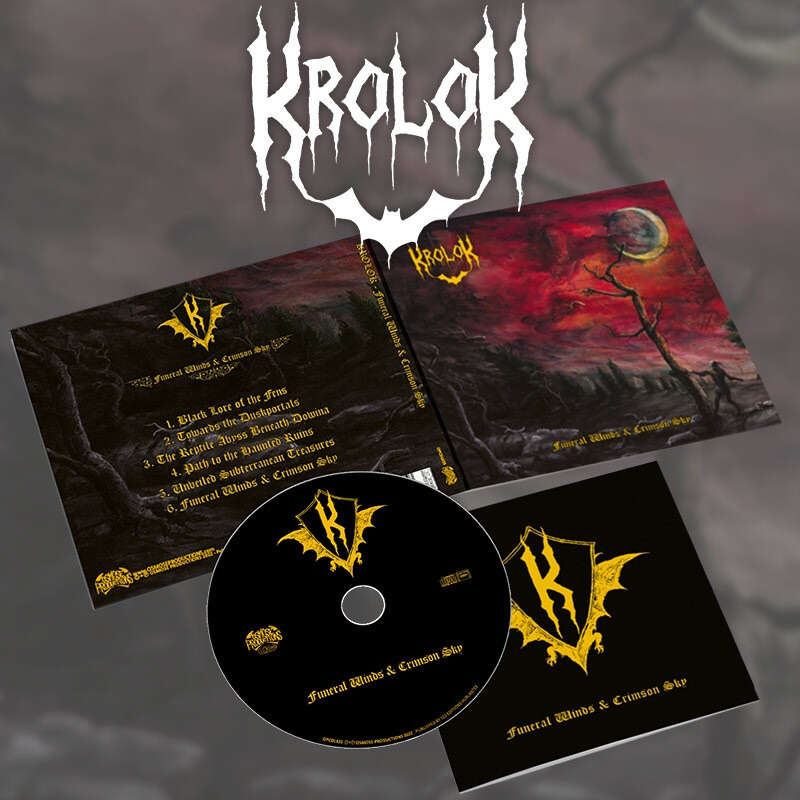 KROLOK - Funeral Winds & Crimson Sky LTD. CD