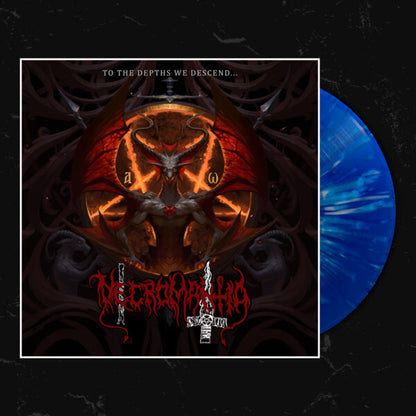 NECROMANTIA - To The Depths We Descend LP (BLUE)