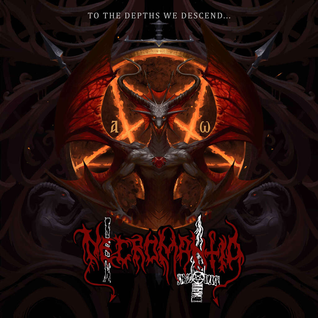 NECROMANTIA - To The Depths We Descend LP (RED)