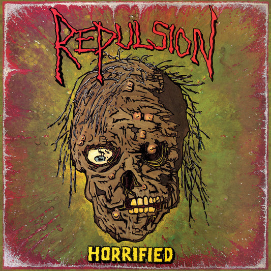 REPULSION - Horrified LP (GREEN) (Preorder)