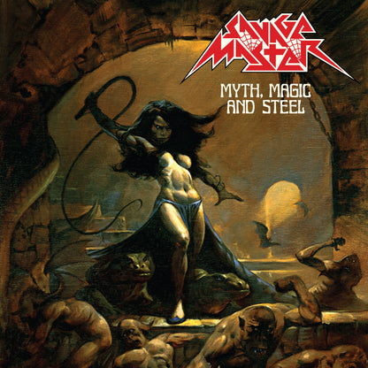 SAVAGE MASTER - Myth, Magic & Steel LP (YELLOW/ORANGE)