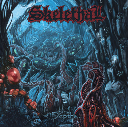 SKELETHAL - Of the Depths... LP (BLUE)