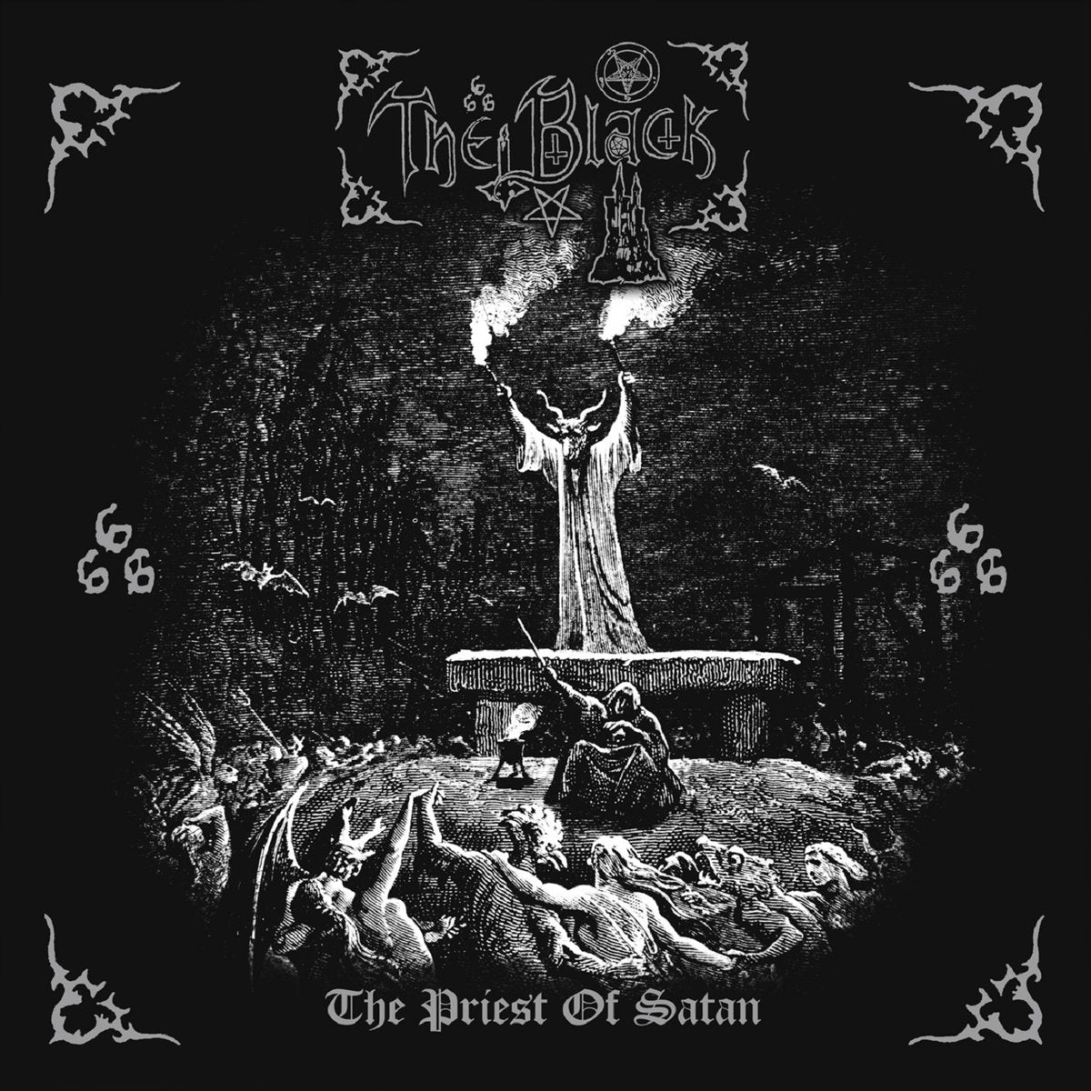 THE BLACK - The Priest Of Satan LP (SPLATTER)