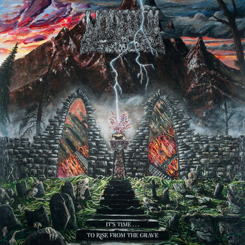 UNDEATH - It's Time...To Rise From the Grave LP (CLEAR/MOSS)